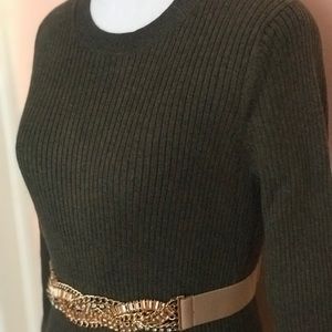 GAP Green Sweater Dress